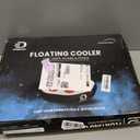 DIVEBLAST Floating Cooler for Pool, Lake, River & Kayak - Holds Up to 24 Cans with Ice - Leakproof Insulated Cooler for River Floating