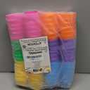 JOYIN 3.15" Easter Eggs, Fillable Plastic Eggs Empty Colorful Bright Eggshells with Hinge for Easter Hunt, Filling Treats, Party Favor, Basket Stuffers, Classroom Prize Supplies, 36PCS