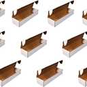 10-Pack  800-count Trading/Gaming Card Storage Box  Woodhaven Trading Firm Brand
