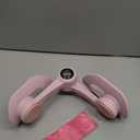 Thigh Trainer, 360Adjustable Pelvic Floor Muscle Trainer with LED Display, Inner Thigh Exerciser with 20LB Resistance Band for Women, Home Fitness Equipment for Hip, Leg, Arm (Pink)