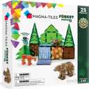 MAGNA-TILES Forest Animals 25-Piece Magnetic Construction Set, The ORIGINAL Magnetic Building Brand
