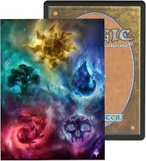 MTG Card Sleeves 100CT,Standard Size Sturdy MTG Sleeves Matte Back Finish for Baseball,Trading Cards (Color Printing)