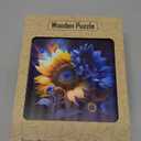 Wooden Puzzle for Adults, 248 Piece Unique Animal Shaped Jigsaw Puzzles, Family Game Gift for Adults and Teenagers (11.2 * 11.2 In)