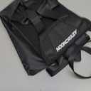 Airplane Foot Hammock, No Collapse Foot Rest for Plane Travel with Extended Adjustment Strap, Portable Desk Foot Hammock with Thickened Foam, Foot Sling Travel Essentials to Relax Your Feet (1 Pc Black)