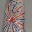 Chlophy 4th of July Table Runner with Embroidered Stars Memorial Day Patriotic Dcor Independence Day Americana Table Runner Kitchen Dining Table Decoration (13"x72")