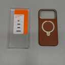 TORRAS Ostand Q3 Air for iPhone 17 Pro Max Case with 360 Magnetic Stand, Fit for MagSafe, Mil-Grade Drop Tested, Camera Control Button, Shockproof Phone Case for iPhone 17 Pro Max 6.9" Saddle Brown  