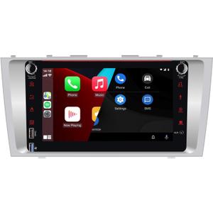 Car Stereo for Toyota Camry 2007 2008 2009 2010 2011 with Wireless Apple Carplay Android Auto, 8 Inch Touch Screen Car Radio with Bluetooth Mirror Link FM/RDS Radio