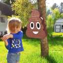Poop Piata Funny Piata for Kids Birthday Party, Cinco De Mayo, Fiestas Decorations Party Favors17.1 x 13.1 x 3.5 Inches