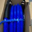 25FT Heated Water Hose for RV,Heated Drinking Water Hose with Thermostat,Lead and BPA Free,1/2" Inner Diameter,Temperatures Down to -40F Self-Regulating,Blue Appearance