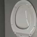 KOHLER CACHET Nightlight Soft Close Toilet Seat Elongated, ReadyLatch, Grip-Tight Hardware, White
