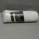 GORILLA GRIP Thick Memory Foam Toilet Rug for Bathroom, U Shaped Washable, Soft Absorbent Velvet Topside Floor Mats, Machine Wash, Cushioned Luxury Rugs for Bath Room, 22.5 x 19.5, White