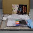 16" Led Drawing Board for Kids with 18 Tracing Stencils - Light up Led Note Board, 2026 Birthday Gifts for Boys Girls Ages 5 6 7 8 9 10 12+ Year Old, Magic Glow Art Toys for 6 7 8 9 10 Year Old, 39PCS (White)