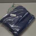 DEXI Bath Mats Bathroom Rug, 24x16 Non Slip Bathroom Rugs Washable, Absorbent Bathmat Quick Dry for Shower Floor Sink, Navy Blue