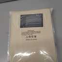 KangBang Pinch Pleated Sheer Curtains 72 Inches Long 2 Panels, 42"W x 72"L