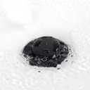 2 x 2PCS Bathroom Sink Drain with Lift Rod, Pop Up Sink Drain with Overflow, Universal Fit, Matte Black Drain Stopper for Vessel Sink, Assembly for Bathroom Faucet Sink