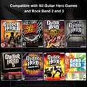 DOYO Guitar Hero Wii for Wii Guitar Games - White