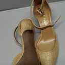 Anne Klein Fabulist - Sandals for Women - Adjustable Buckle Closure - Dual Foam Layers - Rubber Sole Raffia 7.5 M