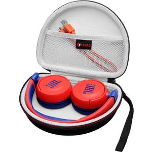 XANAD EVA Hard Case for Junior Junior 320BT / JBL JR300BT / Jr310BT or Sony MDR-ZX110 / MDRZX110NC / MDR-ZX310AP On-Ear Headphones (Gray)