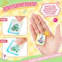 Soulchen 12 Pcs Acrylic Mahjong Keychains Set Chinese Tile Keychain Gifts for Mahjong Lovers Party Favors for Women