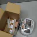 Conair Double Ceramic Hot Rollers for Long, Medium & Short Hair, 5 Ceramic Flocked 1-Inch Heated Hair Rollers with Clips, Hot Curlers for Women, Volume & Curls, Dual Voltage, Pink/White