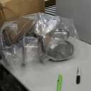 Gerrii 2 Pack 3 Tier Cupcake Stand Serving Tray Metal,Silver