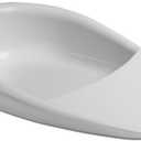 PEPE Mobility Bed Pan for Women and Men, Portable with Handle, Commode Pan for Elderly, Handicapped and Disabled, Lightweight, White