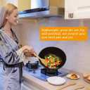 2 x Bamboo Kitchen Utensils, 6 pcs Nonstick Spatula Tools with Handles, Heat Resistant Spatula Set, Non-stick Cooking Utensil, Premium Wooden Spoon Sets