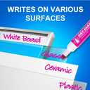 Arts Pal Dry Erase Markers, 48 Count 6 Vibrant Colors, Chisel Tip, Low Odor, Easy Erase, Whiteboard Markers for Classroom, Office, Home, Teachers, Kids, Creative Projects, Back to School Supplies