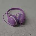 Kids Headphones, Wired Headphones for Kid with Safe Volume Limiter, Kid Headphone with Cord 3.5mm Jack, On-Ear Girls Boys Toddler Headphone for School (Purple)