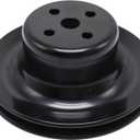 1 Groove Black Steel Water Pump Pulley Single Fits For Ford 260 289 302 351W 1965-1969 V8