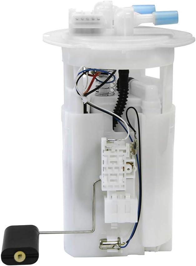 Fuel Pump E9184M Compatible with Sentra 2000 2001 2002 2003 2004 2005 2006 L4 1.8L 2.0L 2.5L with Sending Unit 17040-8U002 (w/ 2 Tube Ports)