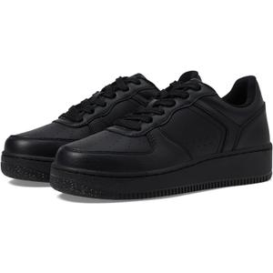 Shoes for Crews Unisex Slip-Resistant Work Sneakers - Comfortable, Non-Slip Work Shoes for Men & Women in Food Service, Warehousing, Maintenance - Holcombe, 10.5 Women/9 Men, Black
