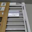 Baby Gate No Drilling, 29"-40" Auto Close Dog Gate Indoor for Doorways & Stairs, Pressure Mounted Adjustable Pet Gate, Easy Walk Through Child Gate for Children & Pets Stroller Friendly, White