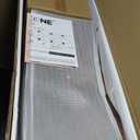 ALLZONE Bathroom Organizer, Over The Toilet Storage, 4-Tier Adjustable Wood Shelves for Small Rooms, Saver Space Rack, 92 to 116 Inch Tall, Narrow Cabinet, Rustic Brown