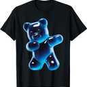Funny Gummy Bear Art for Men Women Kids Candy Bears Gummies T-Shirt, S