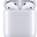 Apple A1602 Airpods 2nd Gen Wireless In-Ear Earbuds Headphones w/ Charging Case