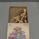 Jigfoxy Wooden Puzzle for Adults, Frog Family Wooden Jigsaw Puzzles for Adults, Unique Animal Shape Wood Cut Puzzles, Christmas Thanksgiving Gifts for Family Friend Puzzle Lovers(S-8.4*8.1in-100pcs)