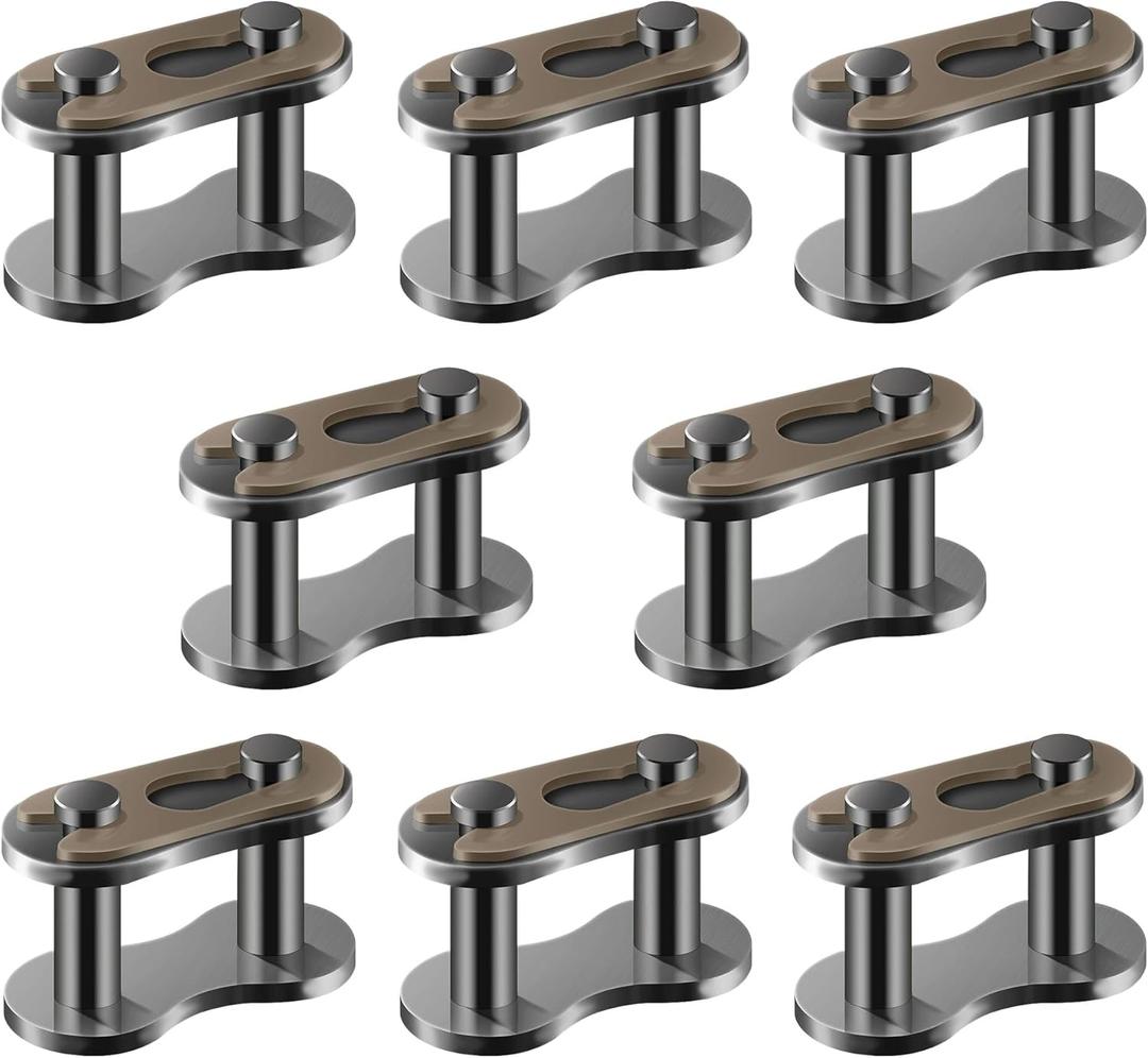 8pcs 520 Chain Master Link Replacement Heavy Duty Chain Connector Links for Motorcycle Dirt Bike 50cc 70cc 90cc 110cc 125cc ATV Quad