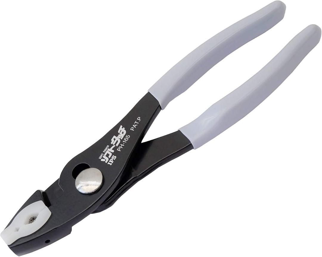 Igarashi IPS PH-165 Non-marring Plastic Jaw Soft Touch Slip Joint Pliers (Japan Import)