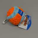 Chuckit! Indoor Fetch Ball Dog Toy for Dogs - Interactive Dog Toys for Boredom, 4.75 Inch, Orange and Blue