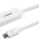 Philips Mini DisplayPort to HDMI Cable, 6 Foot Cable, Works with Laptops, Tablets, HDTV, Projectors, Full HD 1080p, 4K Ultra HD @ 30Hz, Mac and PC Compatible, Compact Design, SWV2442N/27