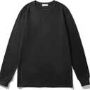 Men's 100% Cotton T-Shirt Solid Color Crewneck Tee for Everyday Wear Pre-Shrunk Casual Basic Top (M)