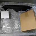 Black Undermount Kitchen Sink, 27" x 18" x 9" Matte Black Granite Composite Kitchen Sinks, 2718 Single Bowl Small Kitchens Sink With Accessories (Black)