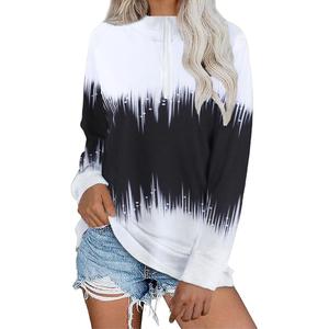 Sweater, Black and White Long sleeve XL