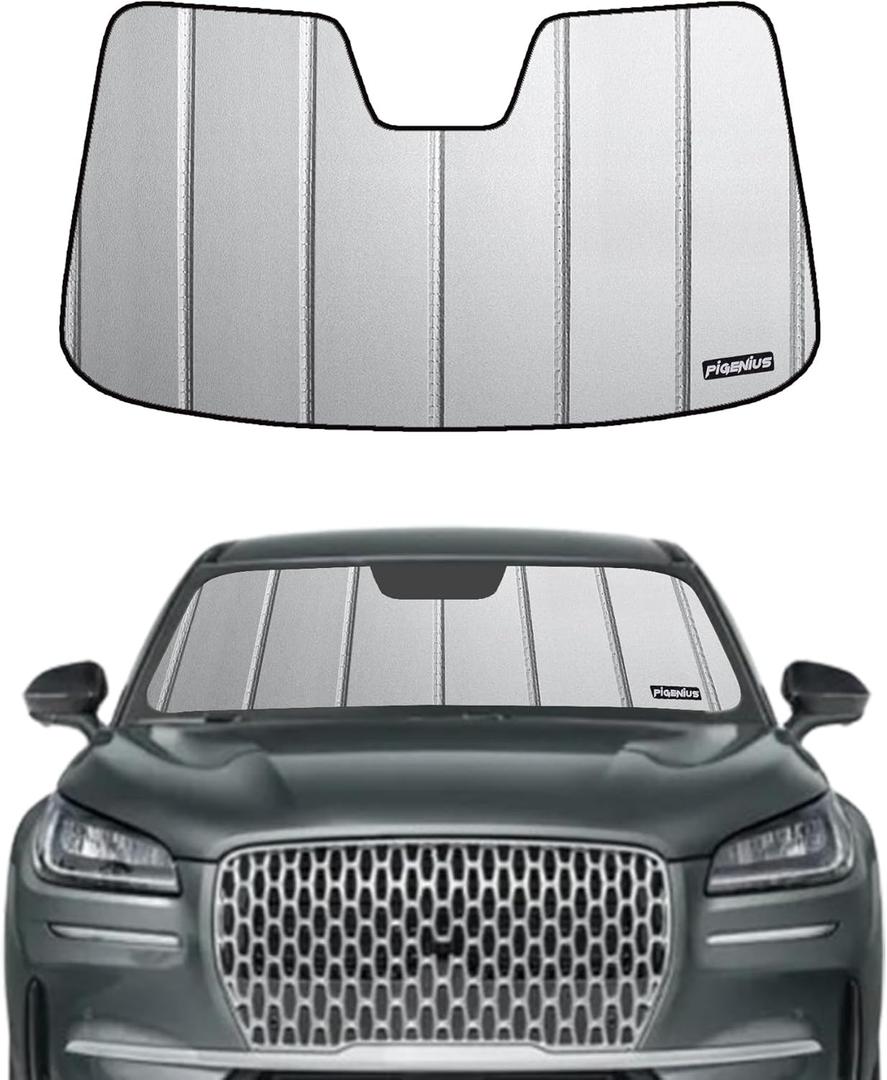 Windshield Sun Shade for Lincoln Corsair 2020-2026 Custom Front Window Sunshade - Safeguard