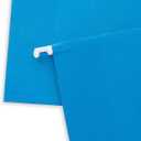 Blue Summit Supplies Hanging File Folders, 25 Reinforced Hang Folders, Designed for Home and Office Color Coded File Organization, Letter Size, Blue, 25 Pack