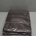 BPS 10' x 12' Gazebo Universal Mosquito Netting Screen Replacement, 4-Panel Screen Walls with Double Zippers for Outdoor Patio, Brown (Mosquito Net Only)