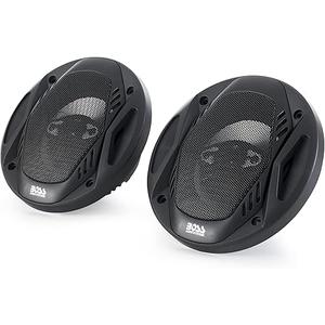 6" x 9" Speaker Grill Covers, Car Speaker Subwoofer Guard Protector, ABS Plastic Frame with Metal Mesh, Black - 2Pcs