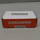 CINCINNO 4 Digit Combination Lock, Heavy Duty Combo Padlock with Long Shackle for Outdoor Use,Sheds, Locker, Storage Unit, Gym and Gate