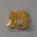 Win Change Oven Mitts and Pot Holders Sets,4 Pcs Oven Mitts and Potholders with Recycled Cotton High Heat Resistant Extra Thick Long Oven Mitts for Cooking(Yellow)